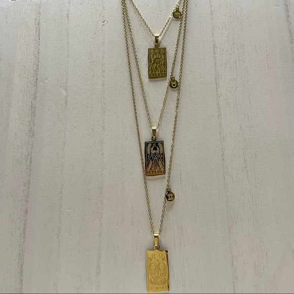 Gemini, Taurus, Virgo Necklace_Signs and Symbols - Picture 3 of 7